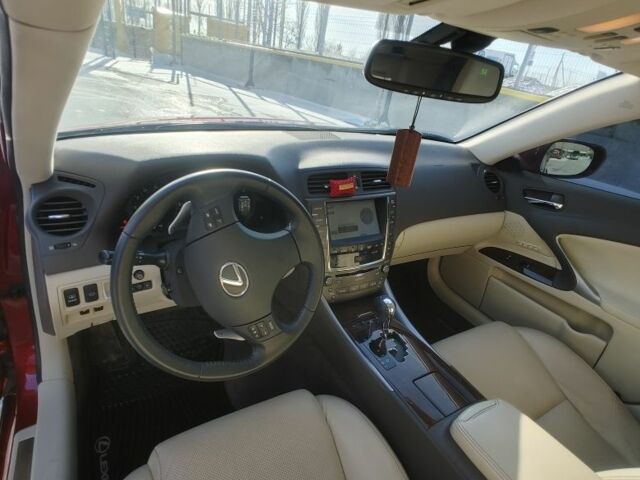 Червоний Лексус ІС, об'ємом двигуна 2.5 л та пробігом 110 тис. км за 14230 $, фото 1 на Automoto.ua