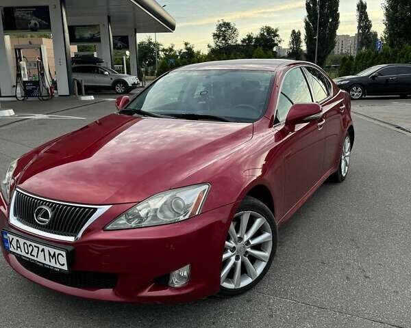 Червоний Лексус ІС, об'ємом двигуна 2.5 л та пробігом 105 тис. км за 12990 $, фото 1 на Automoto.ua