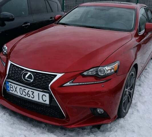 Червоний Лексус ІС, об'ємом двигуна 2.5 л та пробігом 138 тис. км за 15500 $, фото 1 на Automoto.ua
