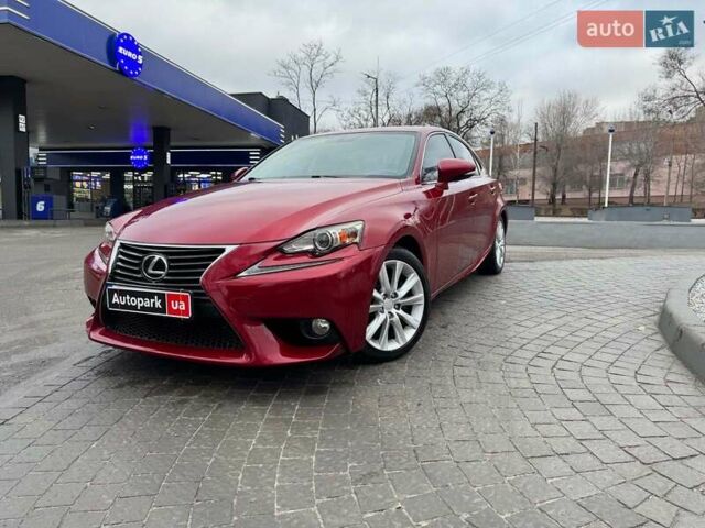 Червоний Лексус ІС, об'ємом двигуна 2.5 л та пробігом 137 тис. км за 14490 $, фото 1 на Automoto.ua