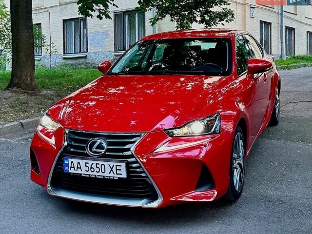 Красный Лексус ИС, объемом двигателя 2 л и пробегом 89 тыс. км за 21000 $, фото 1 на Automoto.ua