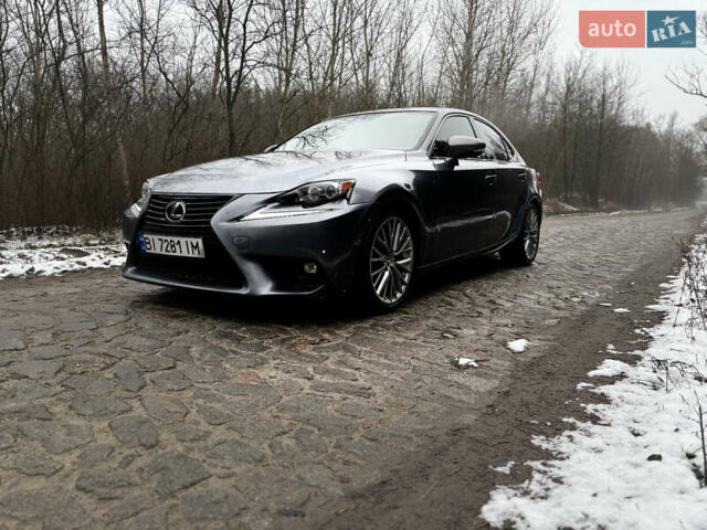 Серый Лексус ИС, объемом двигателя 2.5 л и пробегом 181 тыс. км за 17500 $, фото 1 на Automoto.ua