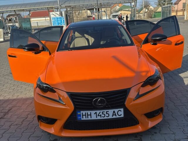 Помаранчевий Лексус ІС, об'ємом двигуна 2.5 л та пробігом 220 тис. км за 12400 $, фото 1 на Automoto.ua