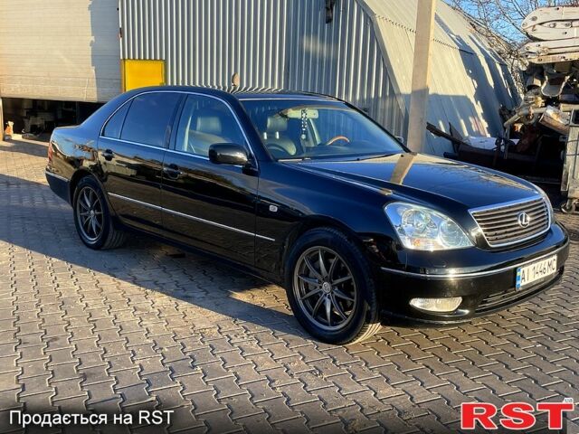 Черный Лексус ЛС, объемом двигателя 4.3 л и пробегом 260 тыс. км за 6500 $, фото 1 на Automoto.ua