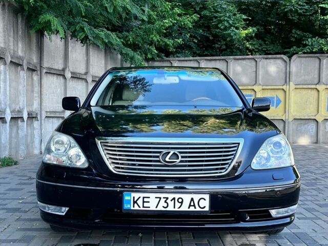 Чорний Лексус ЛС, об'ємом двигуна 4.29 л та пробігом 217 тис. км за 9500 $, фото 1 на Automoto.ua