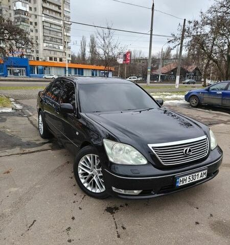 Черный Лексус ЛС, объемом двигателя 4.29 л и пробегом 320 тыс. км за 5900 $, фото 1 на Automoto.ua