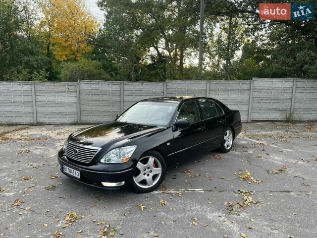 Чорний Лексус ЛС, об'ємом двигуна 4.3 л та пробігом 415 тис. км за 6500 $, фото 1 на Automoto.ua