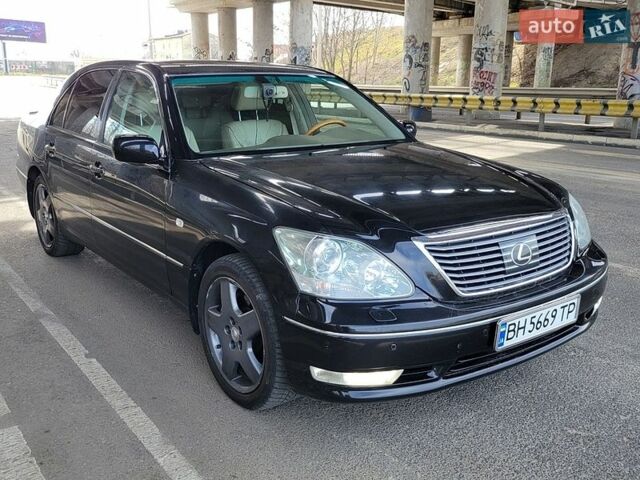 Черный Лексус ЛС, объемом двигателя 4.29 л и пробегом 290 тыс. км за 6900 $, фото 1 на Automoto.ua