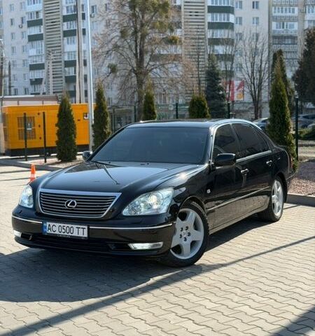 Черный Лексус ЛС, объемом двигателя 4.29 л и пробегом 356 тыс. км за 10900 $, фото 1 на Automoto.ua