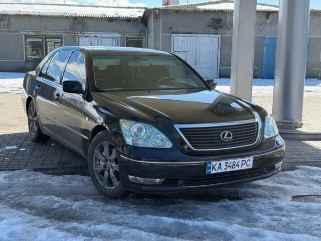 Черный Лексус ЛС, объемом двигателя 4.3 л и пробегом 390 тыс. км за 8900 $, фото 1 на Automoto.ua
