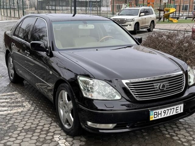 Чорний Лексус ЛС, об'ємом двигуна 4.3 л та пробігом 159 тис. км за 9000 $, фото 1 на Automoto.ua