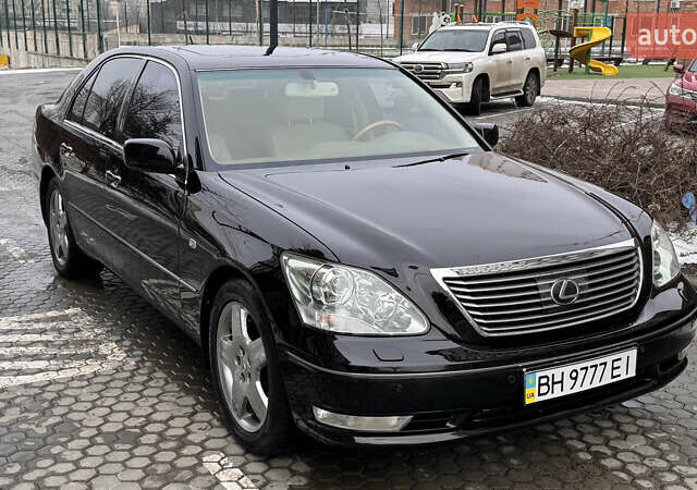 Чорний Лексус ЛС, об'ємом двигуна 4.29 л та пробігом 159 тис. км за 9000 $, фото 1 на Automoto.ua