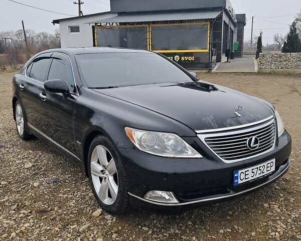 Черный Лексус ЛС, объемом двигателя 4.61 л и пробегом 270 тыс. км за 11400 $, фото 1 на Automoto.ua