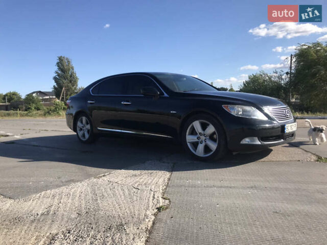 Черный Лексус ЛС, объемом двигателя 4.61 л и пробегом 176 тыс. км за 10700 $, фото 1 на Automoto.ua