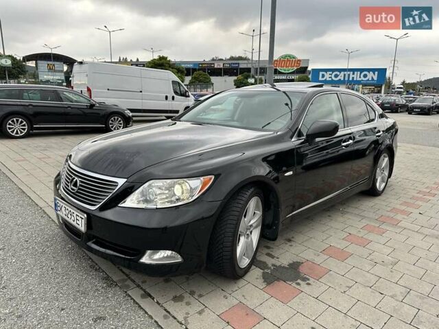 Черный Лексус ЛС, объемом двигателя 4.61 л и пробегом 229 тыс. км за 11500 $, фото 1 на Automoto.ua