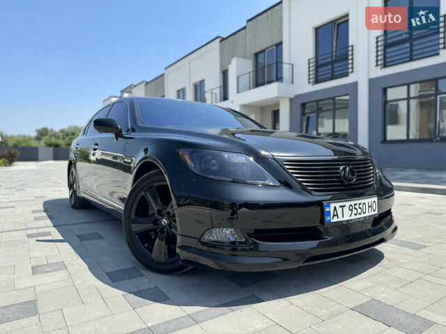 Черный Лексус ЛС, объемом двигателя 4.61 л и пробегом 320 тыс. км за 16500 $, фото 1 на Automoto.ua