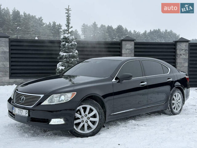 Черный Лексус ЛС, объемом двигателя 4.6 л и пробегом 277 тыс. км за 14999 $, фото 1 на Automoto.ua