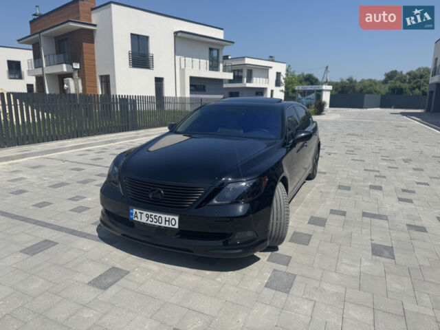 Черный Лексус ЛС, объемом двигателя 4.61 л и пробегом 320 тыс. км за 14500 $, фото 1 на Automoto.ua