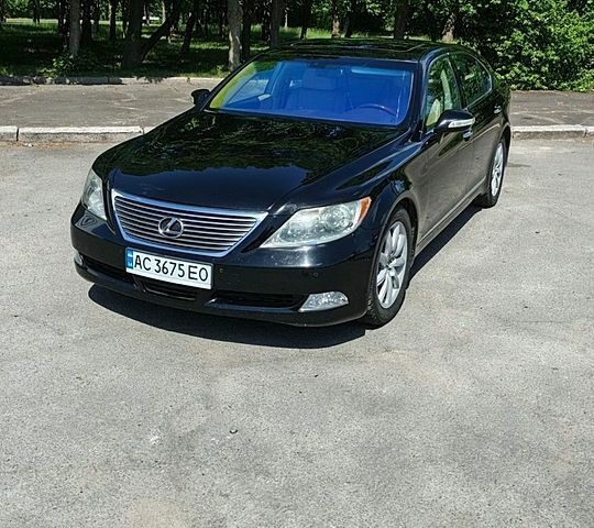 Чорний Лексус ЛС, об'ємом двигуна 4.6 л та пробігом 185 тис. км за 10400 $, фото 1 на Automoto.ua
