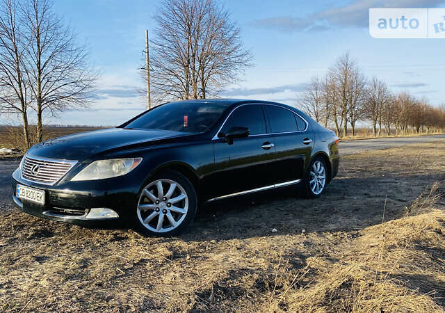 Чорний Лексус ЛС, об'ємом двигуна 4.61 л та пробігом 281 тис. км за 8100 $, фото 1 на Automoto.ua