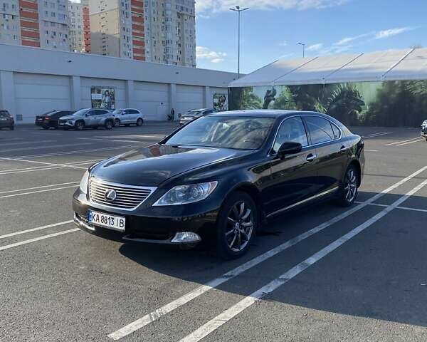 Черный Лексус ЛС, объемом двигателя 4.61 л и пробегом 116 тыс. км за 15000 $, фото 1 на Automoto.ua