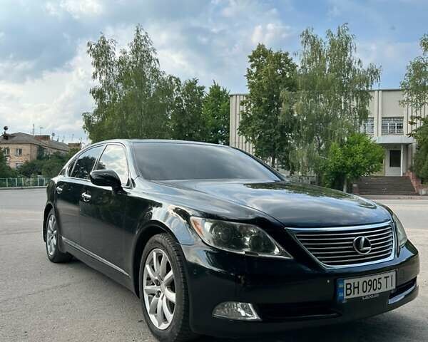 Чорний Лексус ЛС, об'ємом двигуна 4.61 л та пробігом 300 тис. км за 9500 $, фото 1 на Automoto.ua