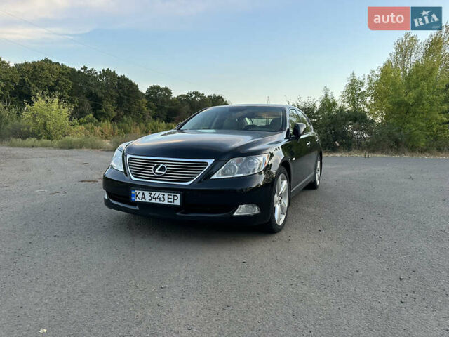 Черный Лексус ЛС, объемом двигателя 4.61 л и пробегом 190 тыс. км за 14500 $, фото 1 на Automoto.ua