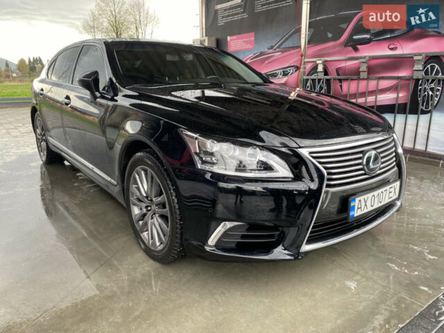Черный Лексус ЛС, объемом двигателя 4.6 л и пробегом 126 тыс. км за 35000 $, фото 1 на Automoto.ua