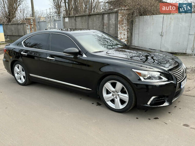 Черный Лексус ЛС, объемом двигателя 4.61 л и пробегом 99 тыс. км за 26500 $, фото 1 на Automoto.ua