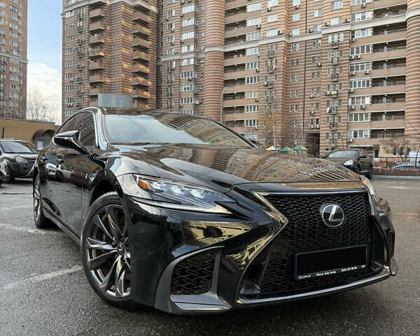 Черный Лексус ЛС, объемом двигателя 3.5 л и пробегом 95 тыс. км за 52000 $, фото 1 на Automoto.ua