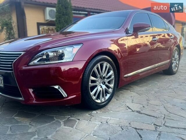 Красный Лексус ЛС, объемом двигателя 4.61 л и пробегом 177 тыс. км за 24300 $, фото 1 на Automoto.ua