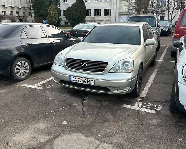 Сірий Лексус ЛС, об'ємом двигуна 4.3 л та пробігом 370 тис. км за 6200 $, фото 1 на Automoto.ua