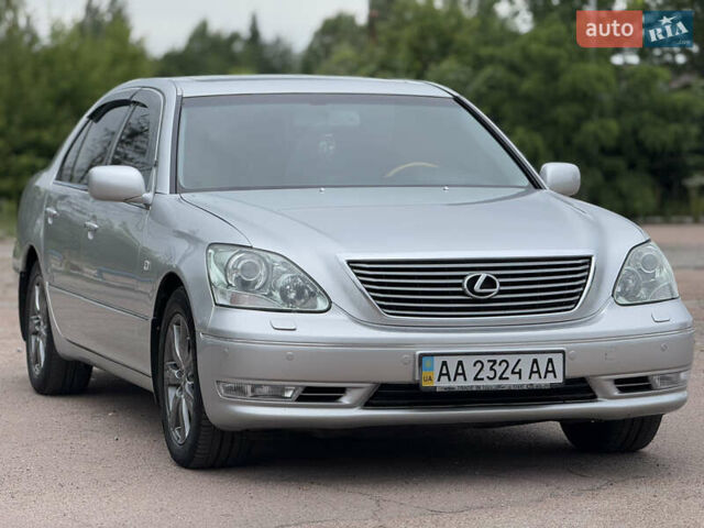 Серый Лексус ЛС, объемом двигателя 4.3 л и пробегом 412 тыс. км за 8800 $, фото 1 на Automoto.ua