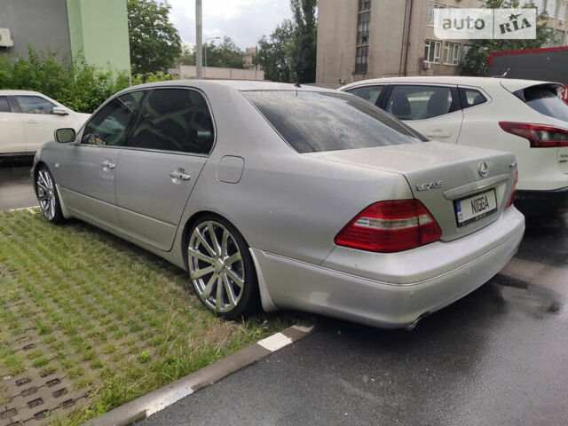 Сірий Лексус ЛС, об'ємом двигуна 4.29 л та пробігом 300 тис. км за 9500 $, фото 1 на Automoto.ua