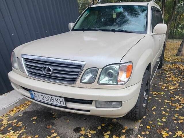 Бежевий Лексус ЛХ, об'ємом двигуна 4.7 л та пробігом 307 тис. км за 14000 $, фото 1 на Automoto.ua