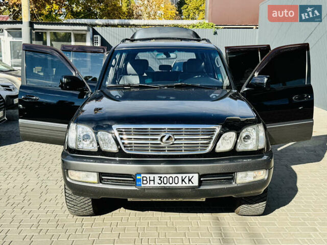 Чорний Лексус ЛХ, об'ємом двигуна 4.66 л та пробігом 348 тис. км за 11200 $, фото 1 на Automoto.ua