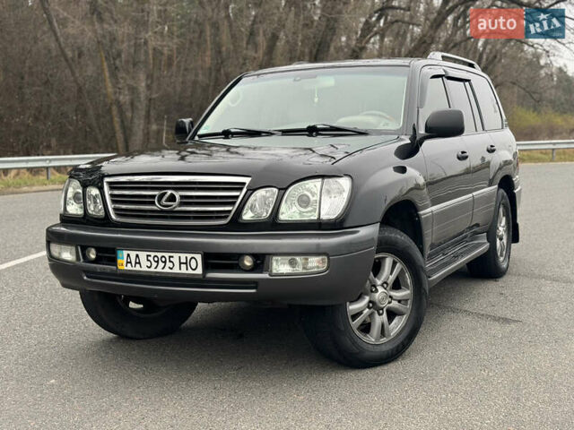 Чорний Лексус ЛХ, об'ємом двигуна 4.7 л та пробігом 330 тис. км за 13000 $, фото 1 на Automoto.ua