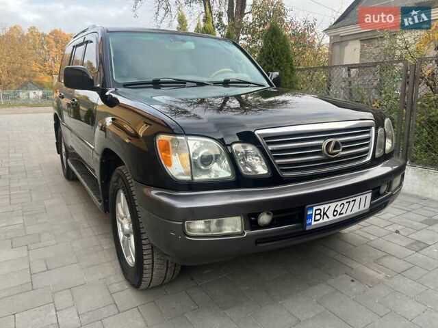 Чорний Лексус ЛХ, об'ємом двигуна 4.67 л та пробігом 331 тис. км за 16300 $, фото 1 на Automoto.ua