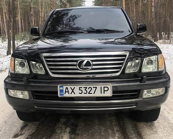 Черный Лексус ЛХ, объемом двигателя 4.7 л и пробегом 373 тыс. км за 15000 $, фото 1 на Automoto.ua