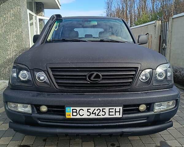 Чорний Лексус ЛХ, об'ємом двигуна 4.66 л та пробігом 396 тис. км за 12394 $, фото 1 на Automoto.ua