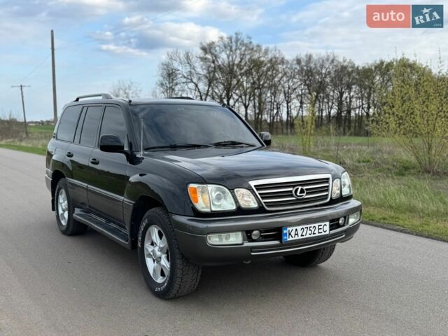 Черный Лексус ЛХ, объемом двигателя 4.67 л и пробегом 359 тыс. км за 14500 $, фото 1 на Automoto.ua