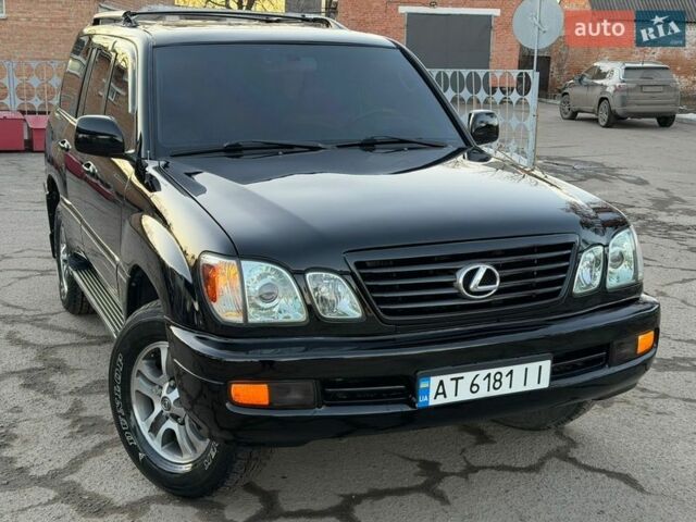 Чорний Лексус ЛХ, об'ємом двигуна 4.66 л та пробігом 270 тис. км за 12650 $, фото 1 на Automoto.ua