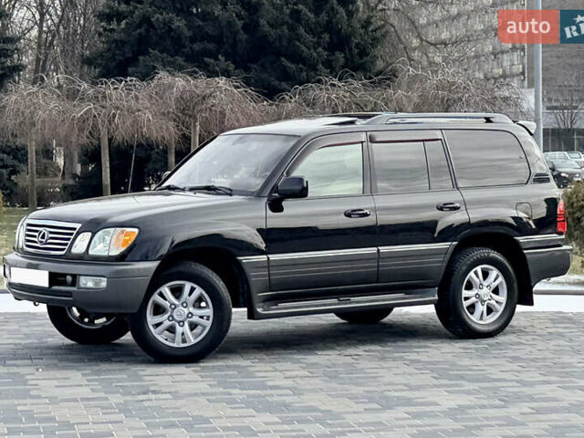 Чорний Лексус ЛХ, об'ємом двигуна 4.7 л та пробігом 119 тис. км за 19800 $, фото 1 на Automoto.ua