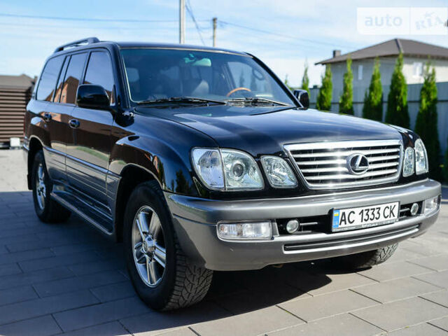 Черный Лексус ЛХ, объемом двигателя 4.67 л и пробегом 330 тыс. км за 19500 $, фото 1 на Automoto.ua