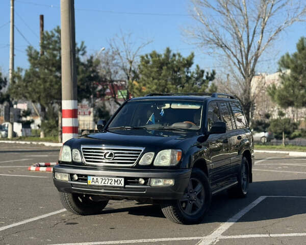 Черный Лексус ЛХ, объемом двигателя 4.7 л и пробегом 545 тыс. км за 15600 $, фото 1 на Automoto.ua