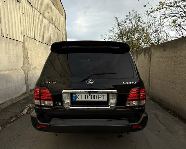 Чорний Лексус ЛХ, об'ємом двигуна 4.7 л та пробігом 163 тис. км за 16900 $, фото 1 на Automoto.ua
