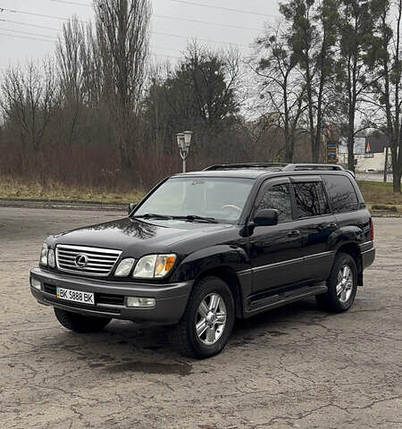 Чорний Лексус ЛХ, об'ємом двигуна 4.67 л та пробігом 319 тис. км за 19200 $, фото 1 на Automoto.ua