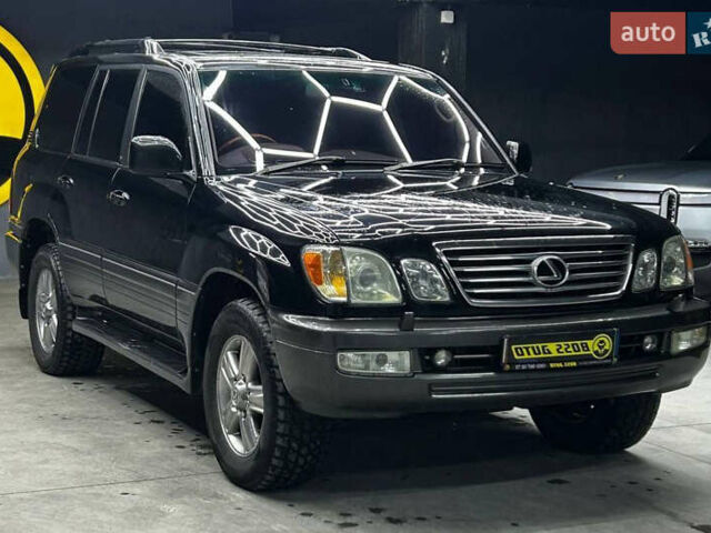 Чорний Лексус ЛХ, об'ємом двигуна 4.66 л та пробігом 238 тис. км за 17500 $, фото 1 на Automoto.ua