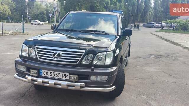 Чорний Лексус ЛХ, об'ємом двигуна 4.66 л та пробігом 282 тис. км за 17900 $, фото 1 на Automoto.ua