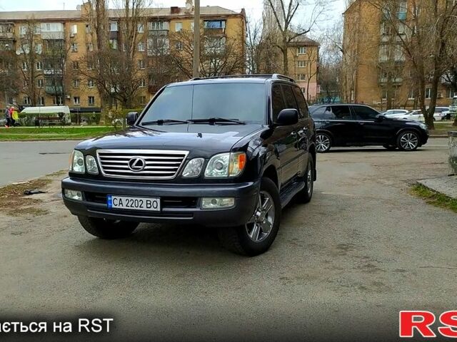 Черный Лексус ЛХ, объемом двигателя 4.7 л и пробегом 228 тыс. км за 17500 $, фото 1 на Automoto.ua